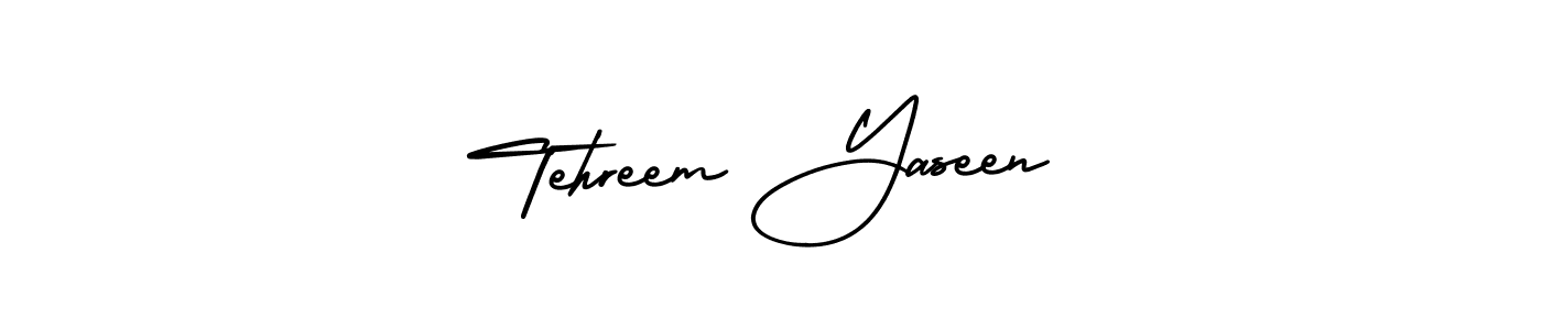 Also we have Tehreem Yaseen name is the best signature style. Create professional handwritten signature collection using AmerikaSignatureDemo-Regular autograph style. Tehreem Yaseen signature style 3 images and pictures png