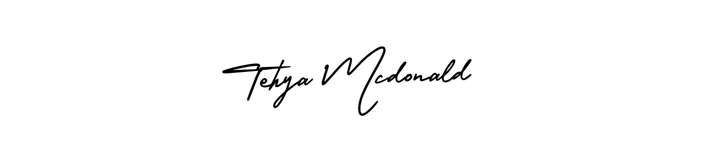 Similarly AmerikaSignatureDemo-Regular is the best handwritten signature design. Signature creator online .You can use it as an online autograph creator for name Tehya Mcdonald. Tehya Mcdonald signature style 3 images and pictures png