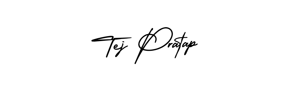 Create a beautiful signature design for name Tej Pratap. With this signature (AmerikaSignatureDemo-Regular) fonts, you can make a handwritten signature for free. Tej Pratap signature style 3 images and pictures png