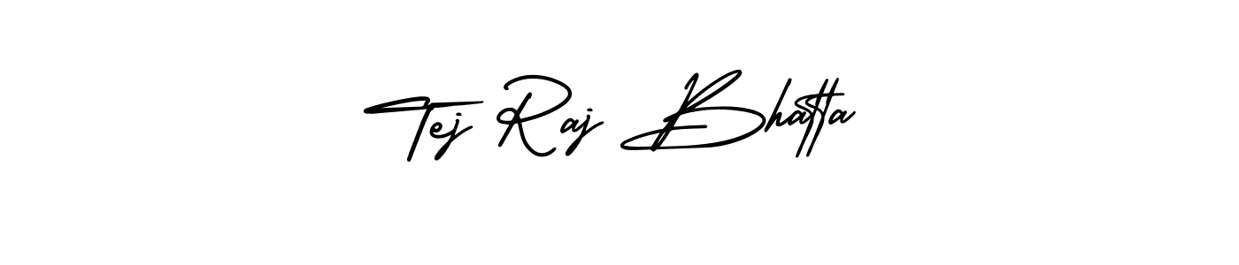 Also we have Tej Raj Bhatta name is the best signature style. Create professional handwritten signature collection using AmerikaSignatureDemo-Regular autograph style. Tej Raj Bhatta signature style 3 images and pictures png