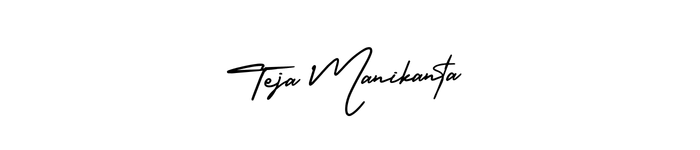 if you are searching for the best signature style for your name Teja Manikanta. so please give up your signature search. here we have designed multiple signature styles  using AmerikaSignatureDemo-Regular. Teja Manikanta signature style 3 images and pictures png