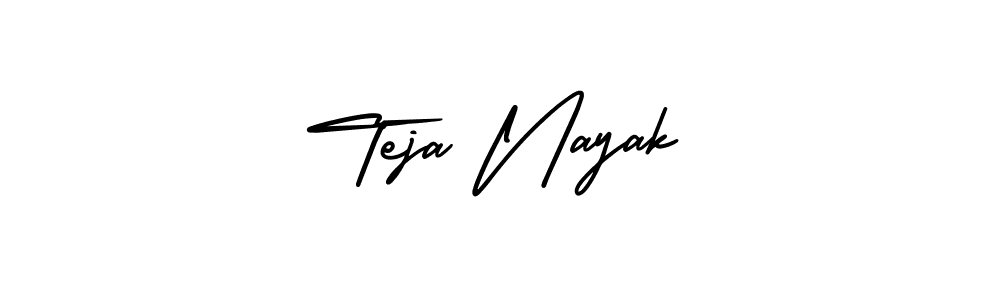 Also we have Teja Nayak name is the best signature style. Create professional handwritten signature collection using AmerikaSignatureDemo-Regular autograph style. Teja Nayak signature style 3 images and pictures png