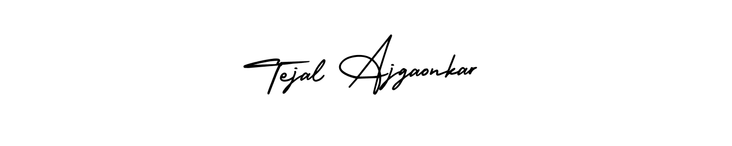 Make a short Tejal Ajgaonkar signature style. Manage your documents anywhere anytime using AmerikaSignatureDemo-Regular. Create and add eSignatures, submit forms, share and send files easily. Tejal Ajgaonkar signature style 3 images and pictures png