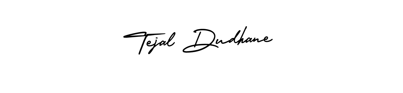 Make a beautiful signature design for name Tejal Dudhane. With this signature (AmerikaSignatureDemo-Regular) style, you can create a handwritten signature for free. Tejal Dudhane signature style 3 images and pictures png
