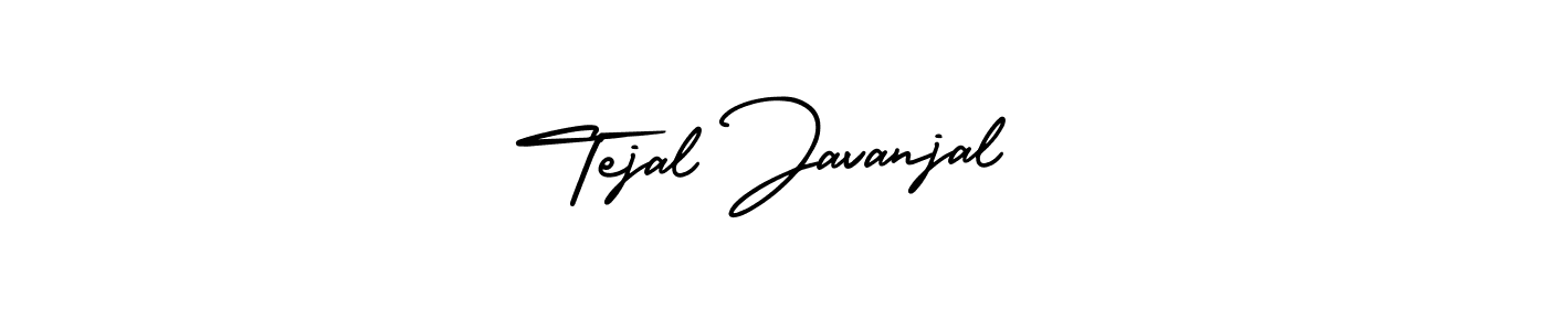 It looks lik you need a new signature style for name Tejal Javanjal. Design unique handwritten (AmerikaSignatureDemo-Regular) signature with our free signature maker in just a few clicks. Tejal Javanjal signature style 3 images and pictures png