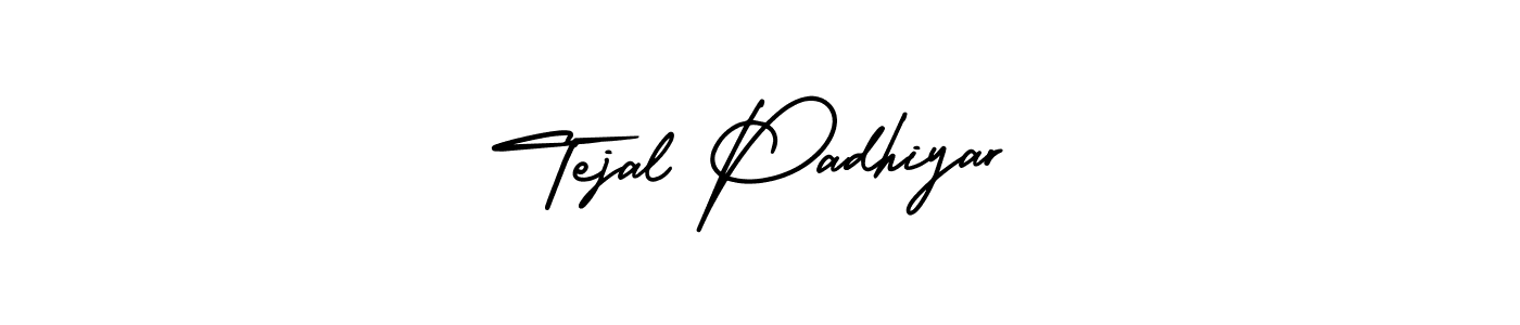 Design your own signature with our free online signature maker. With this signature software, you can create a handwritten (AmerikaSignatureDemo-Regular) signature for name Tejal Padhiyar. Tejal Padhiyar signature style 3 images and pictures png