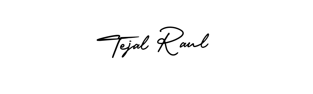 Design your own signature with our free online signature maker. With this signature software, you can create a handwritten (AmerikaSignatureDemo-Regular) signature for name Tejal Raul. Tejal Raul signature style 3 images and pictures png