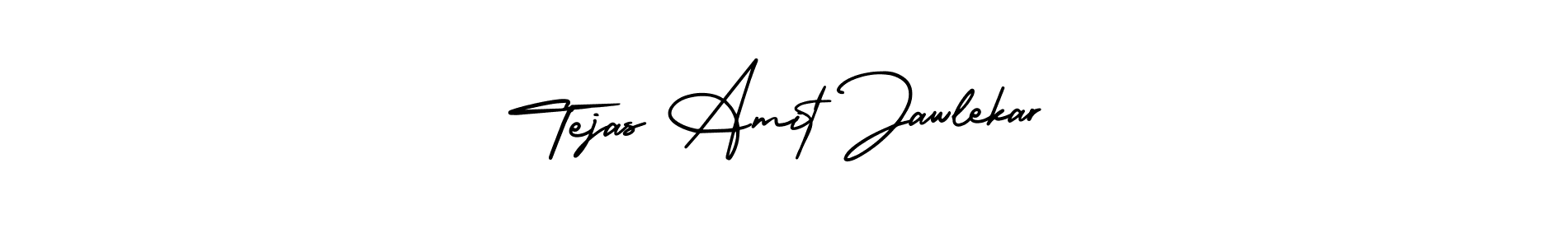 How to make Tejas Amit Jawlekar signature? AmerikaSignatureDemo-Regular is a professional autograph style. Create handwritten signature for Tejas Amit Jawlekar name. Tejas Amit Jawlekar signature style 3 images and pictures png