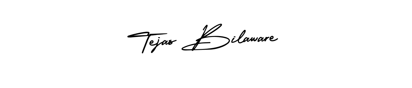 Best and Professional Signature Style for Tejas Bilaware. AmerikaSignatureDemo-Regular Best Signature Style Collection. Tejas Bilaware signature style 3 images and pictures png