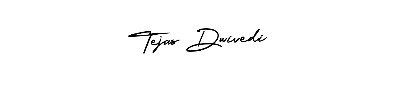 Make a beautiful signature design for name Tejas Dwivedi. With this signature (AmerikaSignatureDemo-Regular) style, you can create a handwritten signature for free. Tejas Dwivedi signature style 3 images and pictures png