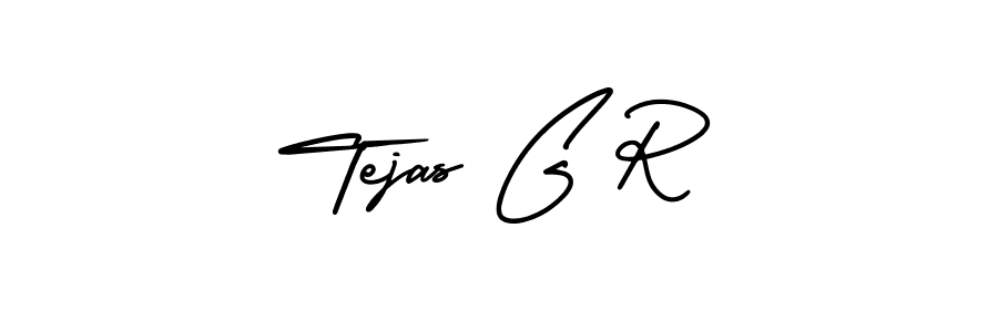 Best and Professional Signature Style for Tejas G R. AmerikaSignatureDemo-Regular Best Signature Style Collection. Tejas G R signature style 3 images and pictures png