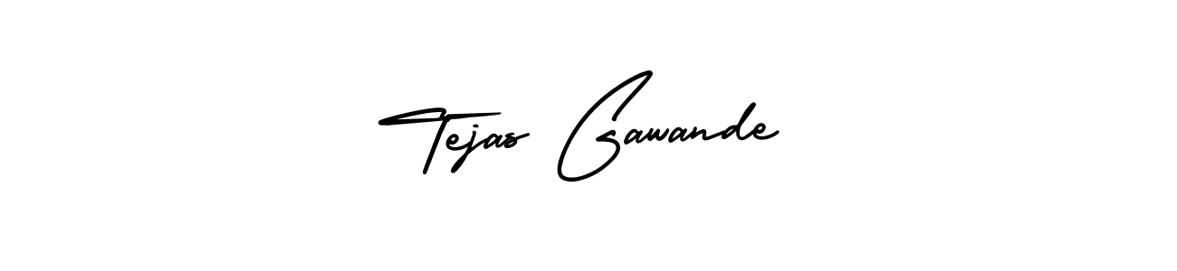 This is the best signature style for the Tejas Gawande name. Also you like these signature font (AmerikaSignatureDemo-Regular). Mix name signature. Tejas Gawande signature style 3 images and pictures png