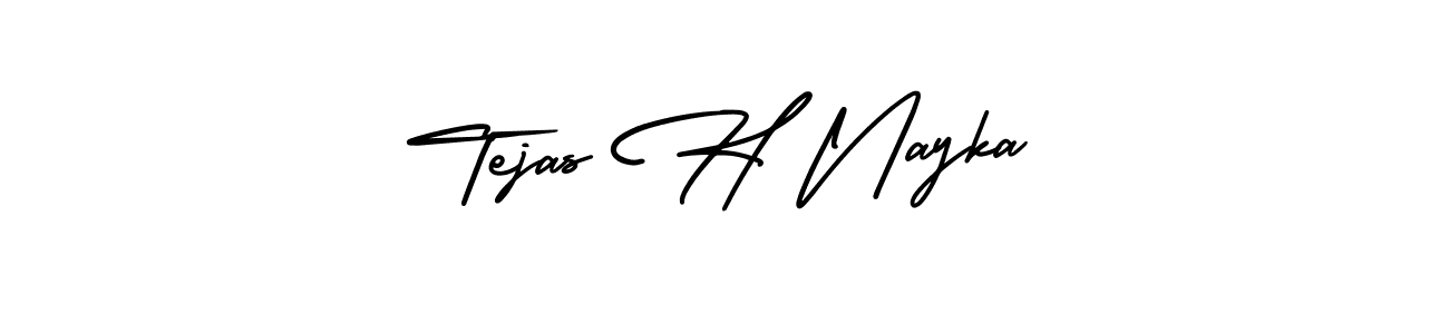 Also You can easily find your signature by using the search form. We will create Tejas H Nayka name handwritten signature images for you free of cost using AmerikaSignatureDemo-Regular sign style. Tejas H Nayka signature style 3 images and pictures png