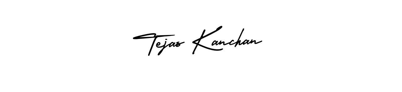 Similarly AmerikaSignatureDemo-Regular is the best handwritten signature design. Signature creator online .You can use it as an online autograph creator for name Tejas Kanchan. Tejas Kanchan signature style 3 images and pictures png