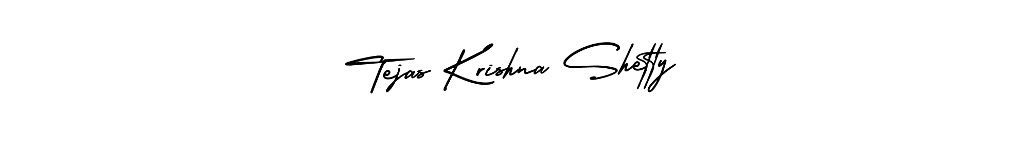 Make a short Tejas Krishna Shetty signature style. Manage your documents anywhere anytime using AmerikaSignatureDemo-Regular. Create and add eSignatures, submit forms, share and send files easily. Tejas Krishna Shetty signature style 3 images and pictures png