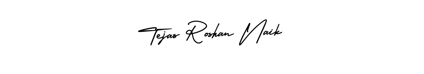 Also we have Tejas Roshan Naik name is the best signature style. Create professional handwritten signature collection using AmerikaSignatureDemo-Regular autograph style. Tejas Roshan Naik signature style 3 images and pictures png