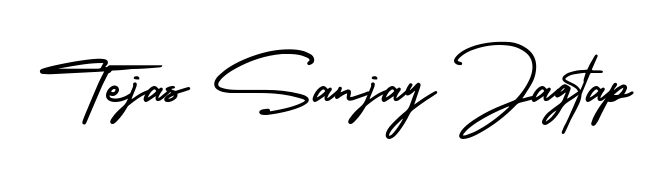 Explore multiple handwriting variations for Tejas Sanjay Jagtap including this stunning AmerikaSignatureDemo-Regular design. Free to use across all platforms. Tejas Sanjay Jagtap signature style 3 images and pictures png