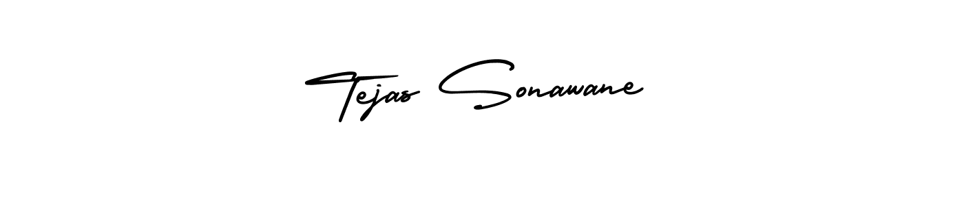 It looks lik you need a new signature style for name Tejas Sonawane. Design unique handwritten (AmerikaSignatureDemo-Regular) signature with our free signature maker in just a few clicks. Tejas Sonawane signature style 3 images and pictures png