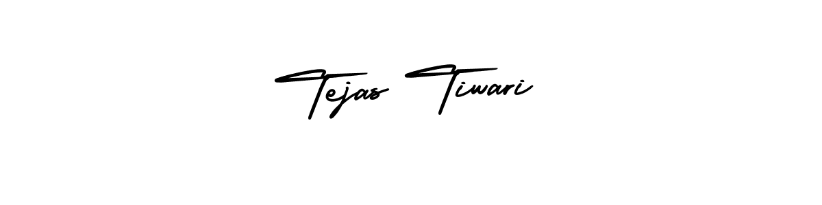Tejas Tiwari stylish signature style. Best Handwritten Sign (AmerikaSignatureDemo-Regular) for my name. Handwritten Signature Collection Ideas for my name Tejas Tiwari. Tejas Tiwari signature style 3 images and pictures png