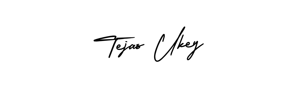 Best and Professional Signature Style for Tejas Ukey. AmerikaSignatureDemo-Regular Best Signature Style Collection. Tejas Ukey signature style 3 images and pictures png