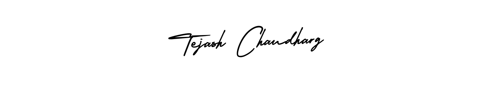 Tejash Chaudharg stylish signature style. Best Handwritten Sign (AmerikaSignatureDemo-Regular) for my name. Handwritten Signature Collection Ideas for my name Tejash Chaudharg. Tejash Chaudharg signature style 3 images and pictures png