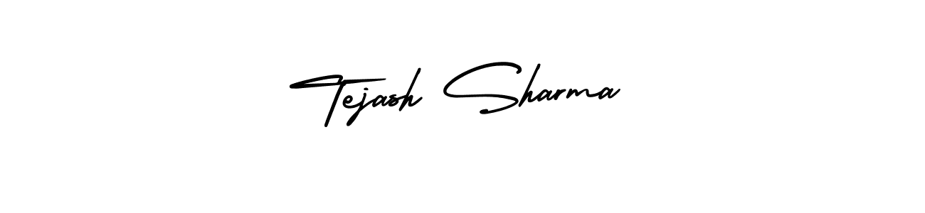 Make a short Tejash Sharma signature style. Manage your documents anywhere anytime using AmerikaSignatureDemo-Regular. Create and add eSignatures, submit forms, share and send files easily. Tejash Sharma signature style 3 images and pictures png