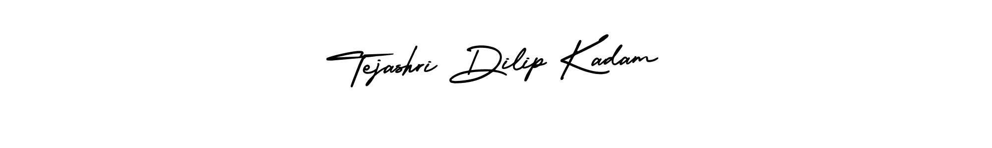 You can use this online signature creator to create a handwritten signature for the name Tejashri Dilip Kadam. This is the best online autograph maker. Tejashri Dilip Kadam signature style 3 images and pictures png