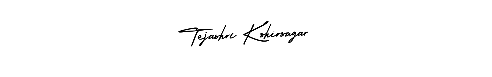 The best way (AmerikaSignatureDemo-Regular) to make a short signature is to pick only two or three words in your name. The name Tejashri Kshirsagar include a total of six letters. For converting this name. Tejashri Kshirsagar signature style 3 images and pictures png