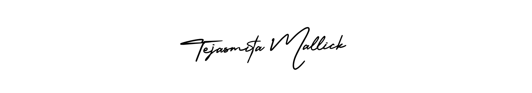 AmerikaSignatureDemo-Regular is a professional signature style that is perfect for those who want to add a touch of class to their signature. It is also a great choice for those who want to make their signature more unique. Get Tejasmita Mallick name to fancy signature for free. Tejasmita Mallick signature style 3 images and pictures png