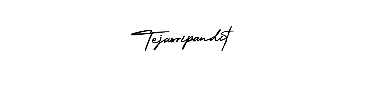 Use a signature maker to create a handwritten signature online. With this signature software, you can design (AmerikaSignatureDemo-Regular) your own signature for name Tejasripandit. Tejasripandit signature style 3 images and pictures png