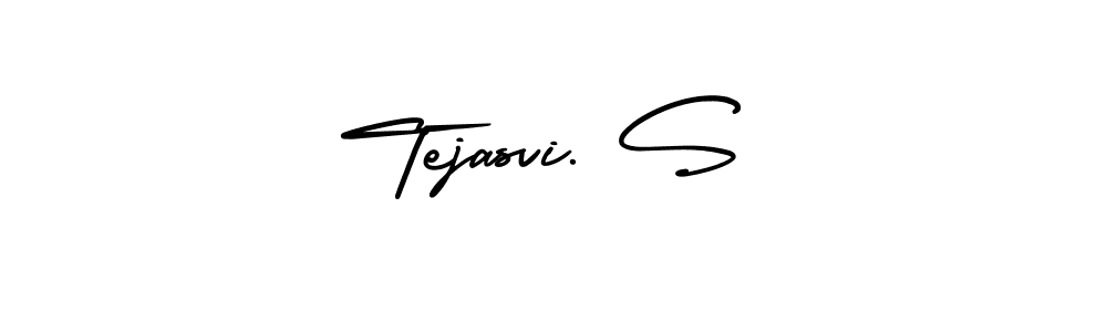 Design your own signature with our free online signature maker. With this signature software, you can create a handwritten (AmerikaSignatureDemo-Regular) signature for name Tejasvi. S. Tejasvi. S signature style 3 images and pictures png