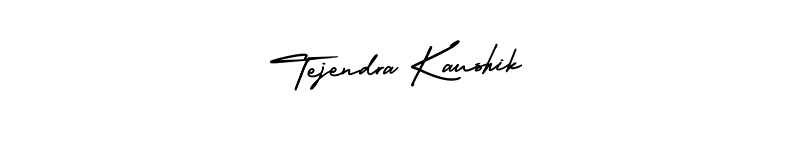 It looks lik you need a new signature style for name Tejendra Kaushik. Design unique handwritten (AmerikaSignatureDemo-Regular) signature with our free signature maker in just a few clicks. Tejendra Kaushik signature style 3 images and pictures png