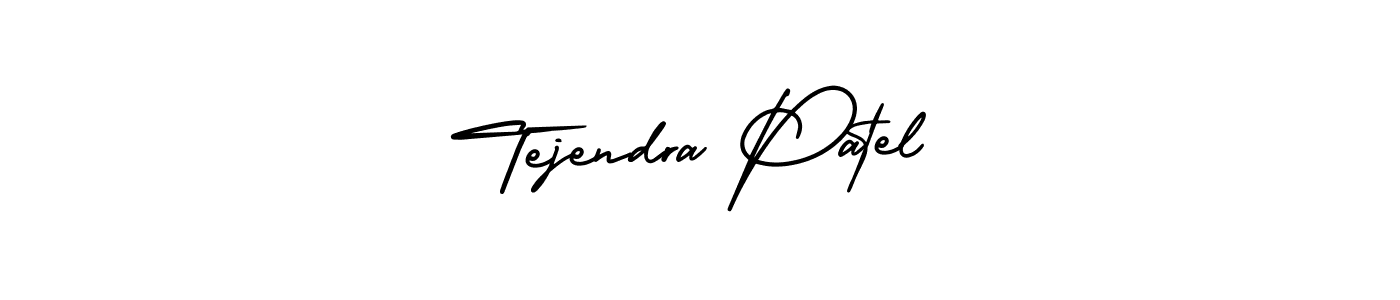 Use a signature maker to create a handwritten signature online. With this signature software, you can design (AmerikaSignatureDemo-Regular) your own signature for name Tejendra Patel. Tejendra Patel signature style 3 images and pictures png