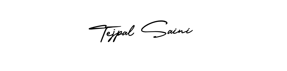 How to make Tejpal Saini signature? AmerikaSignatureDemo-Regular is a professional autograph style. Create handwritten signature for Tejpal Saini name. Tejpal Saini signature style 3 images and pictures png