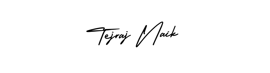 Similarly AmerikaSignatureDemo-Regular is the best handwritten signature design. Signature creator online .You can use it as an online autograph creator for name Tejraj Naik. Tejraj Naik signature style 3 images and pictures png