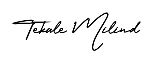 A classic penmanship look for Tekale Milind. The AmerikaSignatureDemo-Regular font brings timeless elegance and confidence to every signed document. Tekale Milind signature style 3 images and pictures png