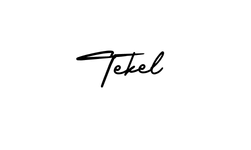 Also we have Tekel name is the best signature style. Create professional handwritten signature collection using AmerikaSignatureDemo-Regular autograph style. Tekel signature style 3 images and pictures png