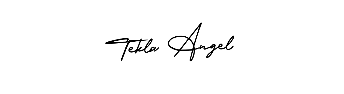How to Draw Tekla Angel signature style? AmerikaSignatureDemo-Regular is a latest design signature styles for name Tekla Angel. Tekla Angel signature style 3 images and pictures png