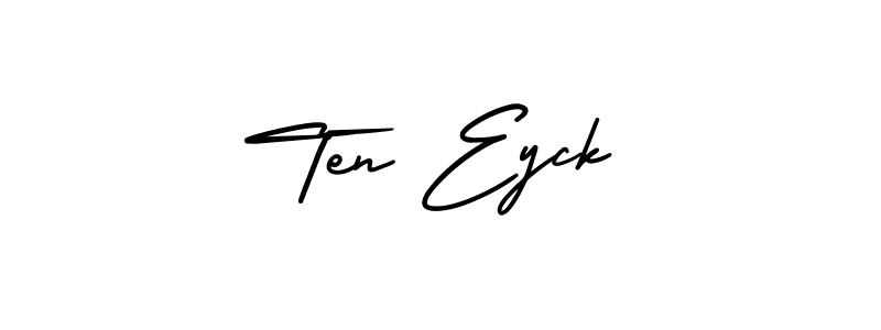 Make a beautiful signature design for name Ten Eyck. With this signature (AmerikaSignatureDemo-Regular) style, you can create a handwritten signature for free. Ten Eyck signature style 3 images and pictures png