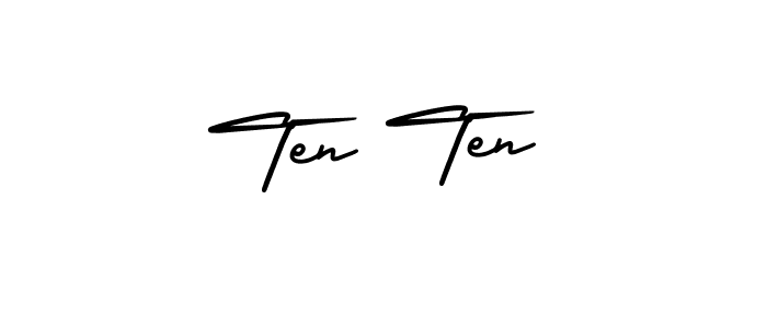 Check out images of Autograph of Ten Ten name. Actor Ten Ten Signature Style. AmerikaSignatureDemo-Regular is a professional sign style online. Ten Ten signature style 3 images and pictures png