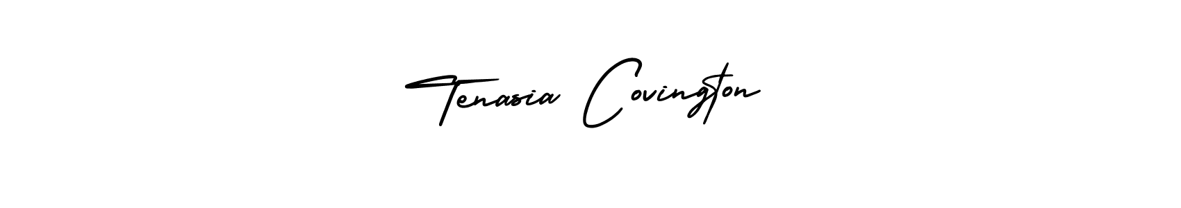 if you are searching for the best signature style for your name Tenasia Covington. so please give up your signature search. here we have designed multiple signature styles  using AmerikaSignatureDemo-Regular. Tenasia Covington signature style 3 images and pictures png