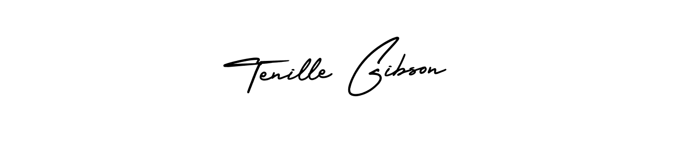 Design your own signature with our free online signature maker. With this signature software, you can create a handwritten (AmerikaSignatureDemo-Regular) signature for name Tenille Gibson. Tenille Gibson signature style 3 images and pictures png