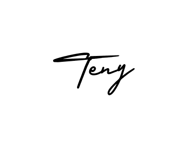 How to Draw Teny signature style? AmerikaSignatureDemo-Regular is a latest design signature styles for name Teny. Teny signature style 3 images and pictures png