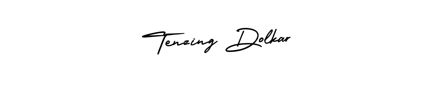 Check out images of Autograph of Tenzing Dolkar name. Actor Tenzing Dolkar Signature Style. AmerikaSignatureDemo-Regular is a professional sign style online. Tenzing Dolkar signature style 3 images and pictures png