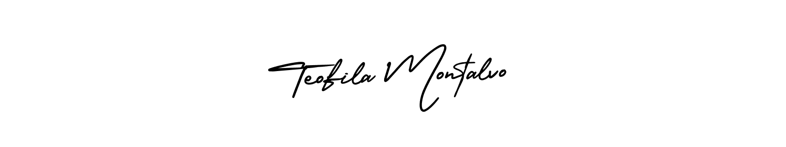 Also we have Teofila Montalvo name is the best signature style. Create professional handwritten signature collection using AmerikaSignatureDemo-Regular autograph style. Teofila Montalvo signature style 3 images and pictures png