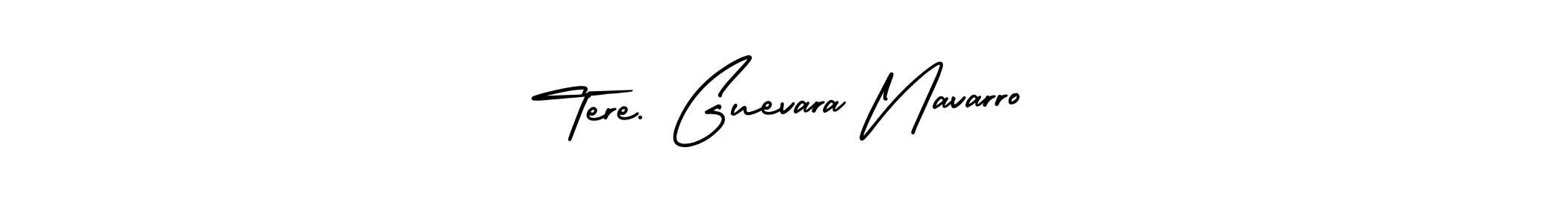This is the best signature style for the Tere. Guevara Navarro name. Also you like these signature font (AmerikaSignatureDemo-Regular). Mix name signature. Tere. Guevara Navarro signature style 3 images and pictures png