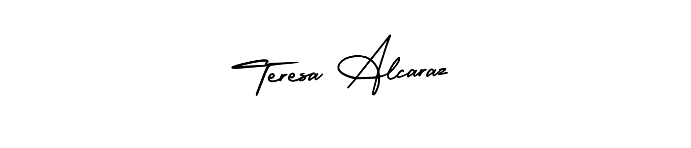 Make a beautiful signature design for name Teresa Alcaraz. Use this online signature maker to create a handwritten signature for free. Teresa Alcaraz signature style 3 images and pictures png