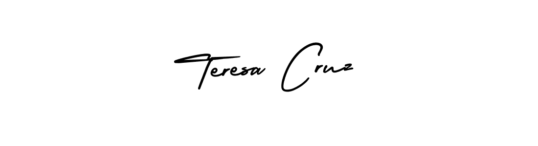 Make a short Teresa Cruz signature style. Manage your documents anywhere anytime using AmerikaSignatureDemo-Regular. Create and add eSignatures, submit forms, share and send files easily. Teresa Cruz signature style 3 images and pictures png