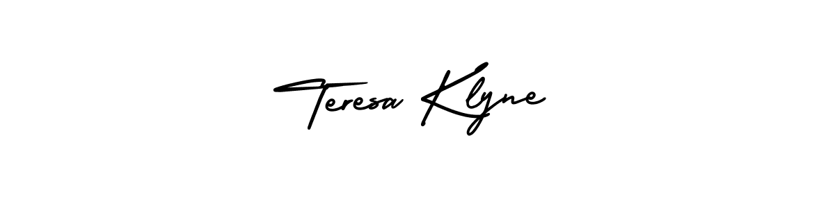 Once you've used our free online signature maker to create your best signature AmerikaSignatureDemo-Regular style, it's time to enjoy all of the benefits that Teresa Klyne name signing documents. Teresa Klyne signature style 3 images and pictures png