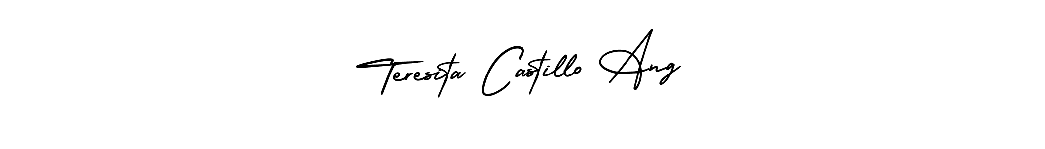 Also You can easily find your signature by using the search form. We will create Teresita Castillo Ang name handwritten signature images for you free of cost using AmerikaSignatureDemo-Regular sign style. Teresita Castillo Ang signature style 3 images and pictures png